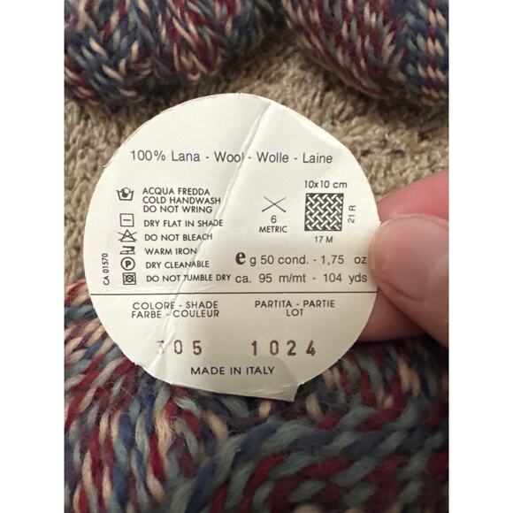 Missoni Rishiri yarn by Filatura Di Crosa 100% wool Lot of 3 New - Picture 3 of 4